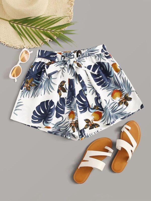 Short Tropical Plus Size