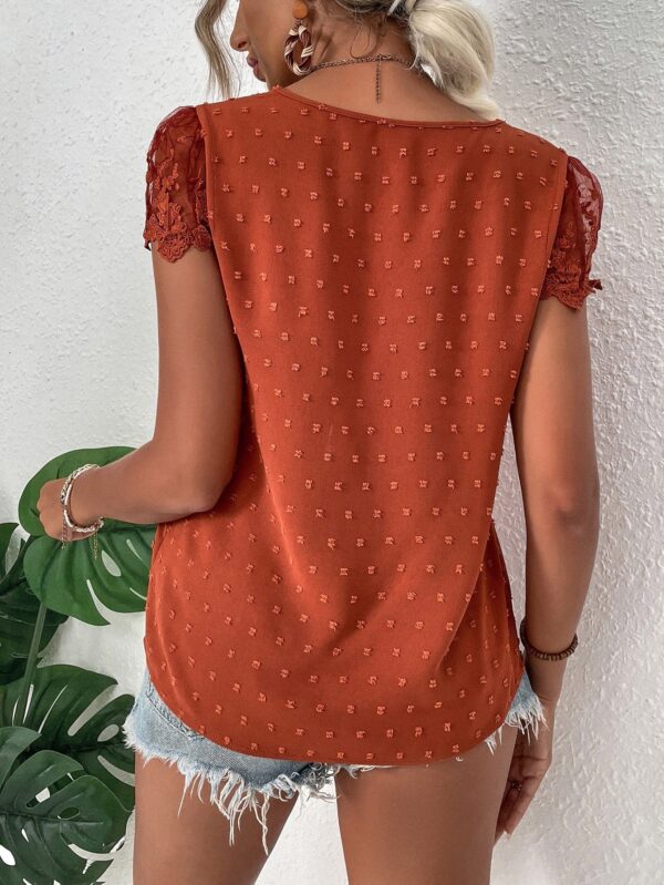 Blusa Renda Suiça S25 - Image 7