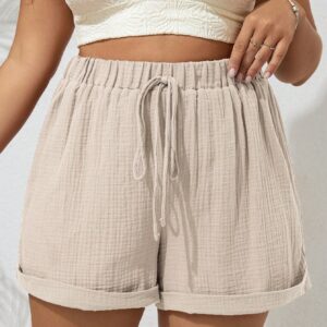 Short Cintura Alta Plus Size