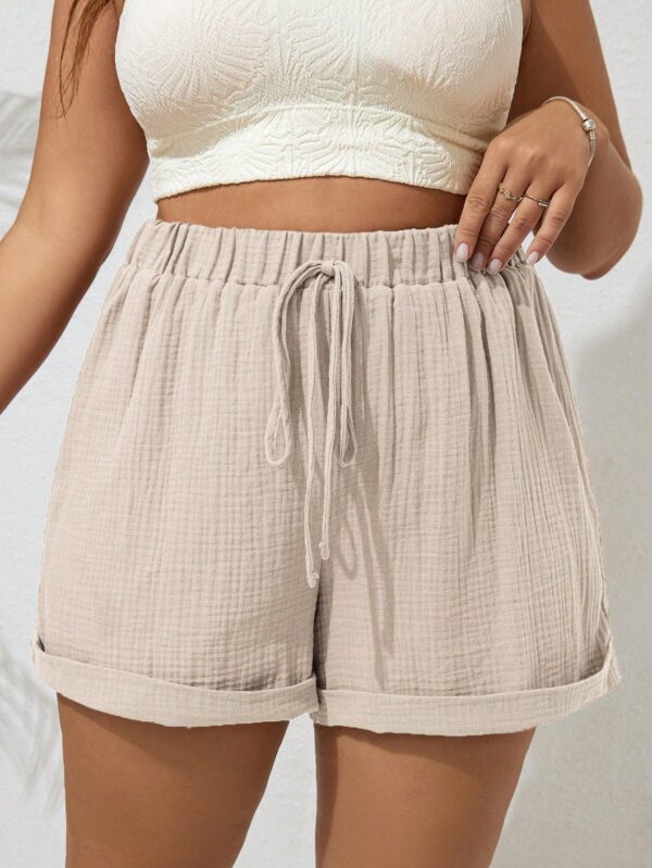 Short Cintura Alta Plus Size