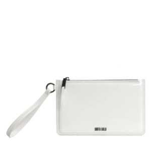 Clutch Verniz Off White