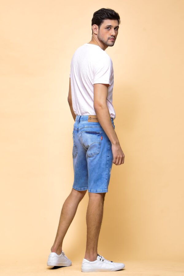 Bermuda Jeans Masculina Slim - Image 4