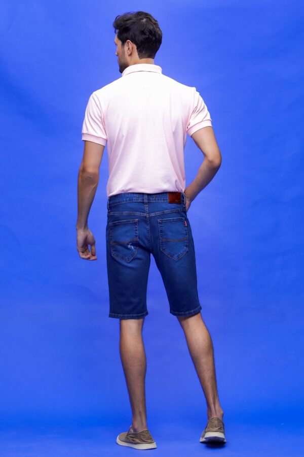 Bermuda Jeans Slim Masculina - Image 4