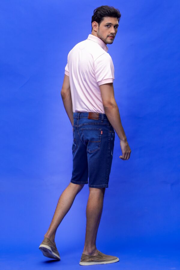 Bermuda Jeans Slim Masculina - Image 6