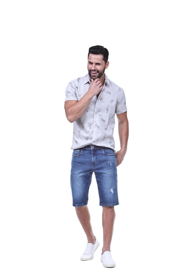 Bermuda Jeans Masculina - Image 3