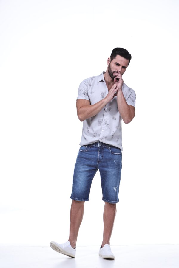 Bermuda Jeans Masculina - Image 6