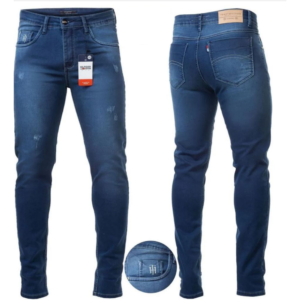 Calça Tommy Hilfiger Masculina Jeans Slim Azul