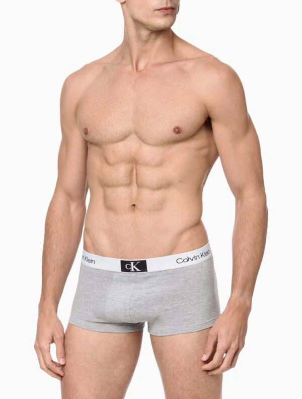 CUECA MASCULINA LOW RISE TRUNK COTTON 1996 CALVIN KLEIN UNDERWEAR MESCLA - Image 2