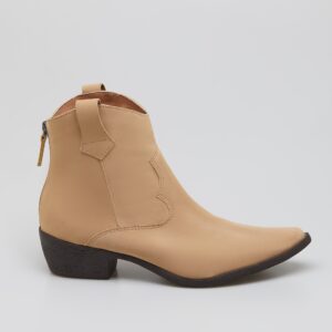 Bota Western Cano Curto - Bege