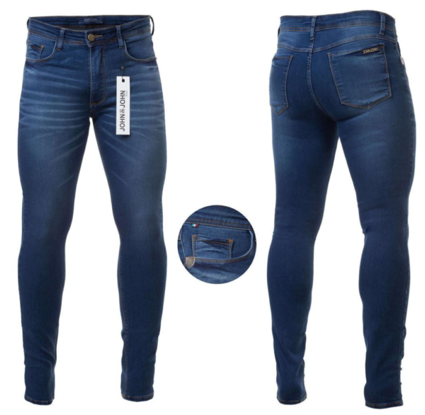 Calça John John Masculina Jeans Skinny Azul Escuro