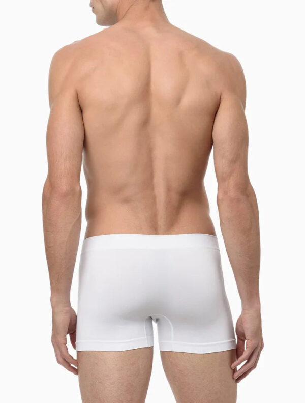 CUECA TRUNK SEM COSTURA CALVIN KLEIN UNDERWEAR BRANCO - Image 4