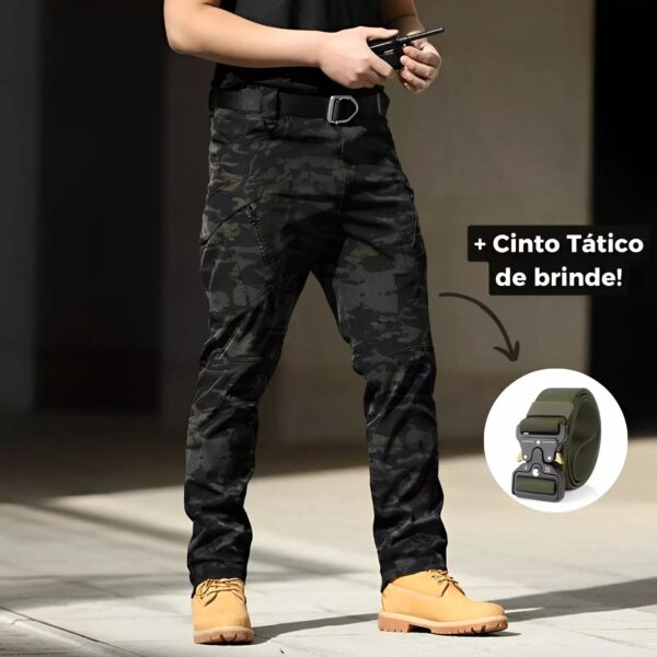 Calça Military Tactical® Ultra Resistente e Impermeável + Cinto de BRINDE [QUEIMA DE ESTOQUE] - Image 4