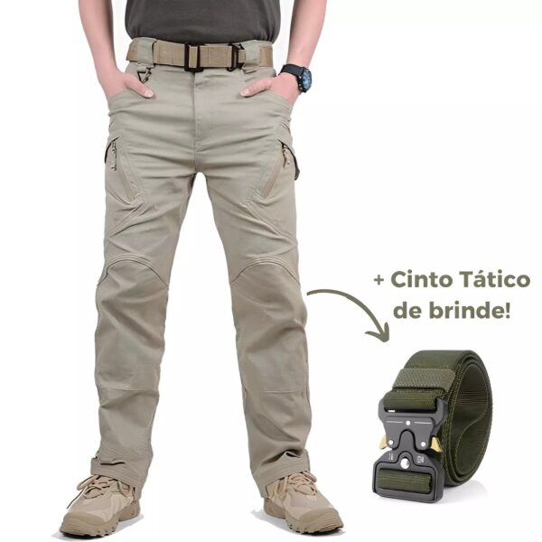 Calça Military Tactical® Ultra Resistente e Impermeável + Cinto de BRINDE [QUEIMA DE ESTOQUE] - Image 8