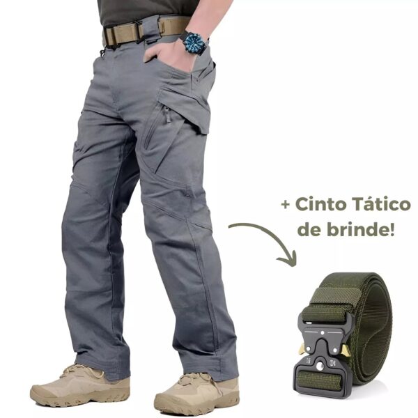 Calça Military Tactical® Ultra Resistente e Impermeável + Cinto de BRINDE [QUEIMA DE ESTOQUE] - Image 5