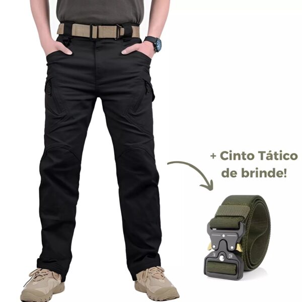 Calça Military Tactical® Ultra Resistente e Impermeável + Cinto de BRINDE [QUEIMA DE ESTOQUE] - Image 10