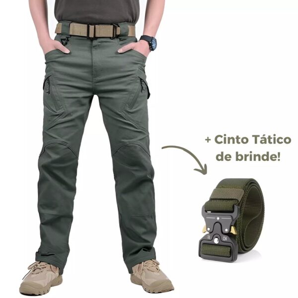 Calça Military Tactical® Ultra Resistente e Impermeável + Cinto de BRINDE [QUEIMA DE ESTOQUE] - Image 11