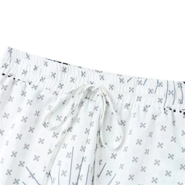 Conjunto Feminino Estampado Cropped E Calça Pantalone - Image 3