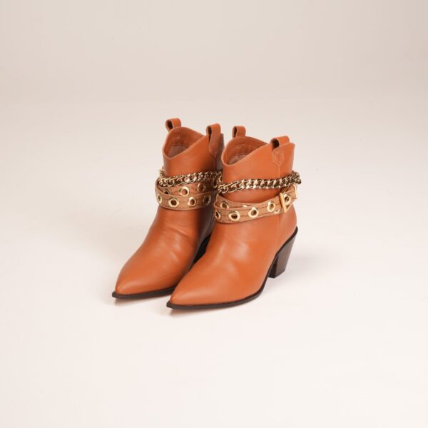 Bota Western Selena Cano Curto - MARROM - Image 3