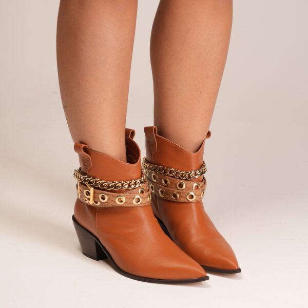 Bota Western Selena Cano Curto - MARROM - Image 4