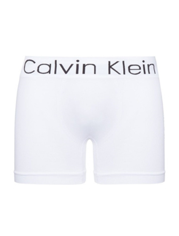 CUECA TRUNK SEM COSTURA CALVIN KLEIN UNDERWEAR BRANCO