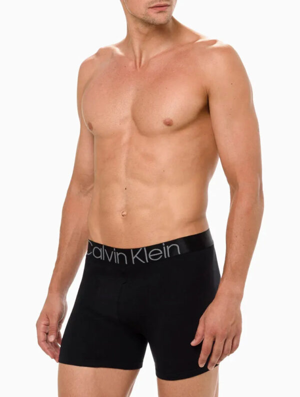 TRUNK COTTON CALVIN KLEIN ICON PRETO - Image 2