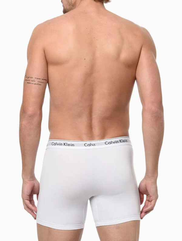 UNDERWEAR BOXER BÁSICA ELÁSTICO COM LOGO CUECA CALVIN KLEIN BRANCO - Image 3