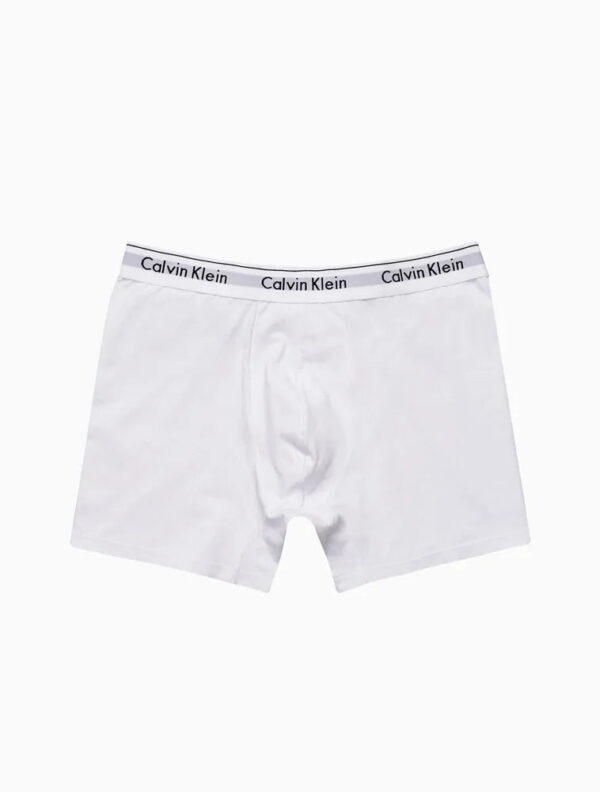 UNDERWEAR BOXER BÁSICA ELÁSTICO COM LOGO CUECA CALVIN KLEIN BRANCO