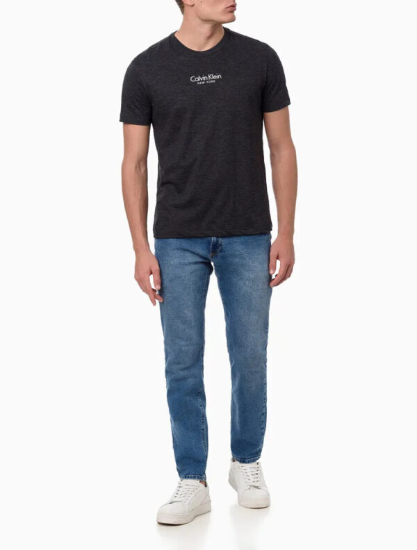 CAMISETA MASCULINA SLIM NEW YORK CALVIN KLEIN PRETO - Image 2