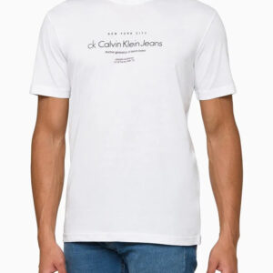 CAMISETA MASCULINA NEW YORK CITY CALVIN KLEIN JEANS BRANCO