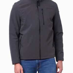 JAQUETA MASCULINA SOFT SHELL CALVIN KLEIN MARINHO