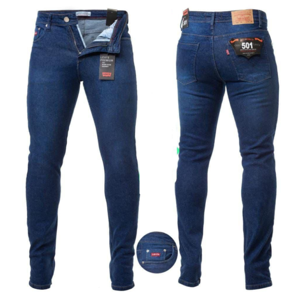 Calça Levi Masculina Jeans Skinny Azul