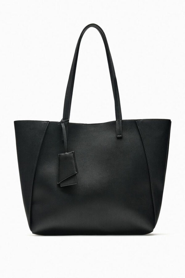 Bolsa ZARA Tote Bag com compartimentos