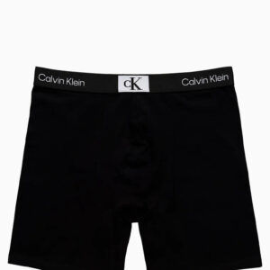 CUECA MASCULINA LONG BOXER COTTON 1996 CALVIN KLEIN UNDERWEAR PRETO