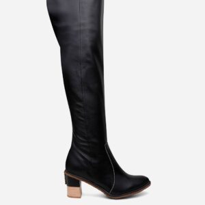 Bota Over The Knee Sky - Preto