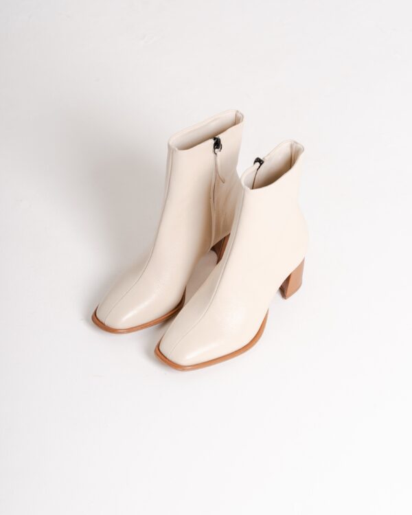 Bota Bianca Bicolor - Off-white e Bege - Image 2