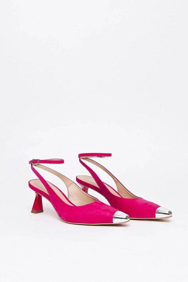 Scarpin Couro Shophie - Rosa Pink - Image 4