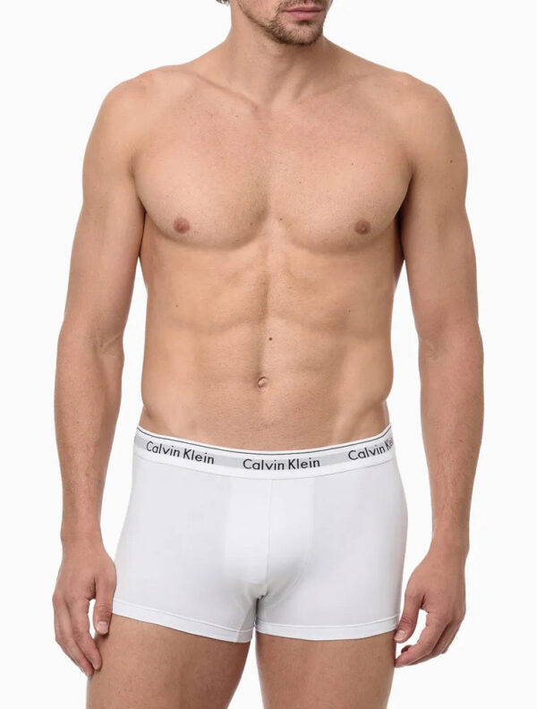 KIT 2 UNDERWEAR TRUNK MODERN COTTON CUECAS CALVIN KLEIN BRANCO - Image 2