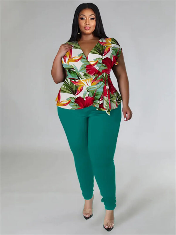 Conjunto Calça e Blusa Plus Size ate 48 - Image 3