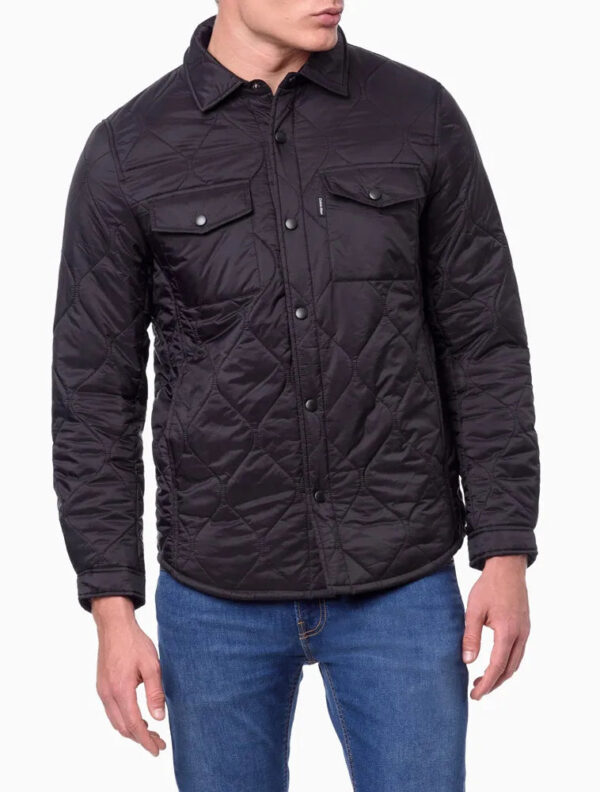 JAQUETA MASCULINA SOFT SHELL CALVIN KLEIN PRETO