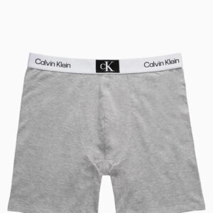 CUECA MASCULINA LONG BOXER COTTON 1996 CALVIN KLEIN UNDERWEAR MESCLA