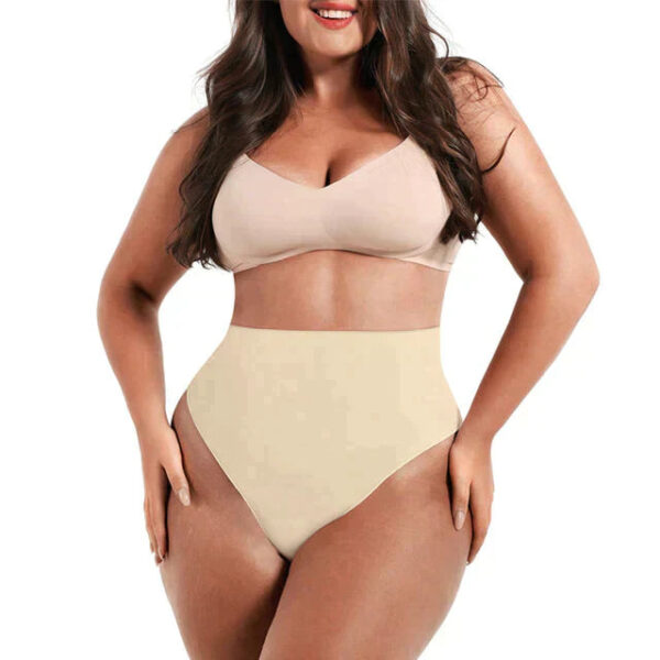 Calcinha PantyShape™ - Calcinha Modeladora Fio Dental com Barbatanas que Não Enrolam (Kit 3 Unidades) - Image 2