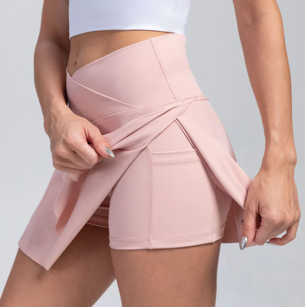 Short Saia Fitness Com Bolso - Image 6