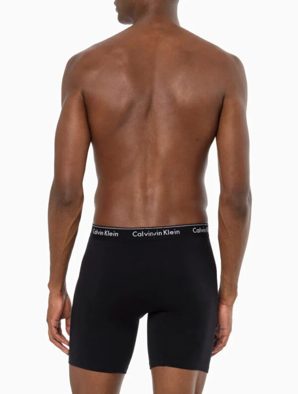 CUECA LONG BOXER MODERN COTTON CALVIN KLEIN UNDERWEAR PRETO - Image 3