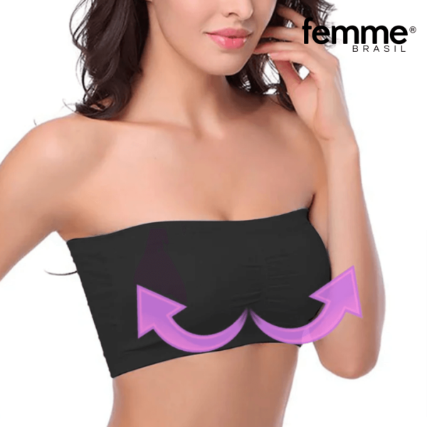 Sutiã Femme Comfort™ Slim - Tamanho Único Ajustável e Bojo Removível - COMPRE 1 E LEVE 3 - Image 6