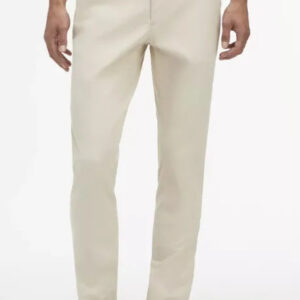 CALÇA MASCULINA CHINO SLIM CALVIN KLEIN OFF WHITE